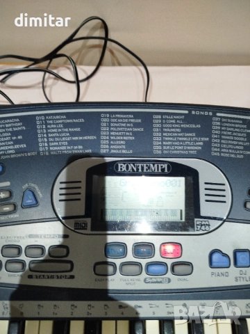 Синтезатор Bontempi PM 746 , снимка 7 - Синтезатори - 52837120