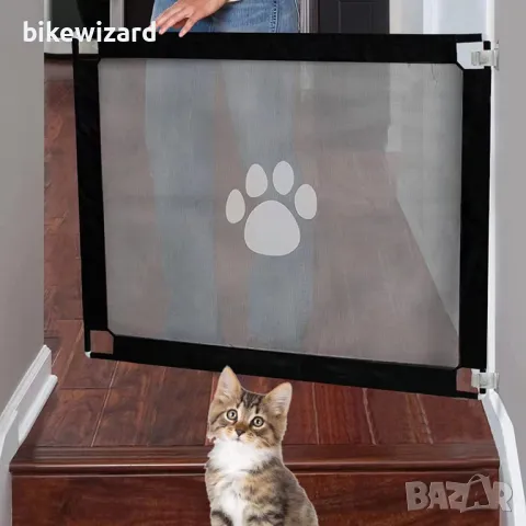 Преграда за кучета и котки 100x80 см НОВА