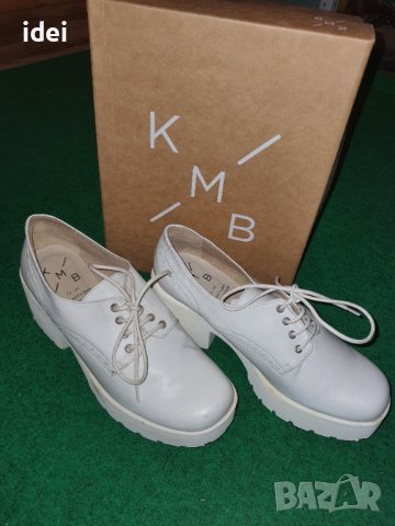 Обувки от естествена кожа на марката КМВ, снимка 4 - Дамски ежедневни обувки - 40403612