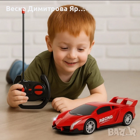 Състезателна кола с дистанционно управление Racing car 1:16, снимка 4 - Коли, камиони, мотори, писти - 52774216