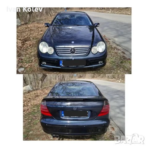 Mercedes-Benz C 180 KOMPRESOR SPORT COUPE АВТОМАТИК, снимка 1
