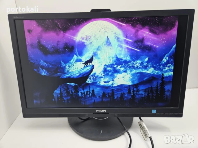 +Гаранция! IPS Монитор Philips 241B6QPYEB 23.8" инча + кабели, снимка 3 - Монитори - 50986352