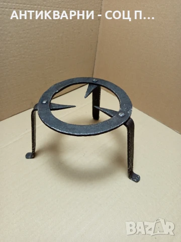Соц Стар Ръчно Кован Саджек Пиростия За Огнище Номер 7., снимка 6 - Антикварни и старинни предмети - 51044922