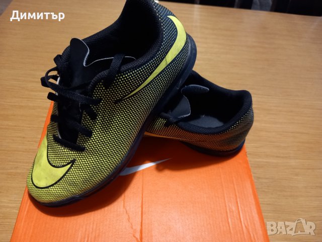 Детски футболни обувки стоножки Nike Bravata - размер 38, снимка 6 - Футбол - 43601792