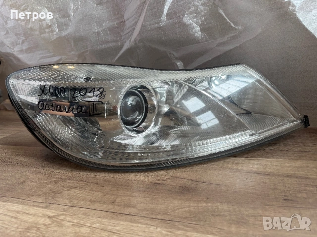 Фар за Skoda Octаvia 2 (Шкода Октавия 2) facelift - десен