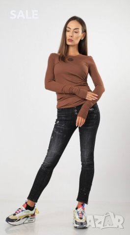 Pauss Jeans Дамска Блуза, снимка 3 - Блузи с дълъг ръкав и пуловери - 43996304