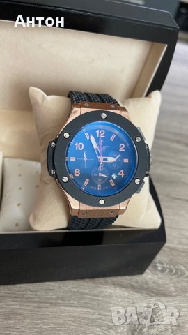HUBLOT Модел: Big Bang Gold стилен мъжки часовник, снимка 3 - Мъжки - 34808157