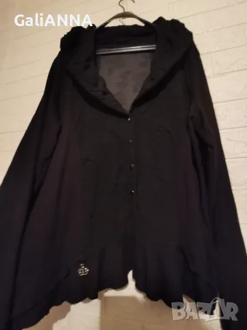 СТРАХОТНА ЖИЛЕТКА ЕФЕКТЕН МОДЕЛ 3XL-4XL, снимка 2 - Туники - 49732937