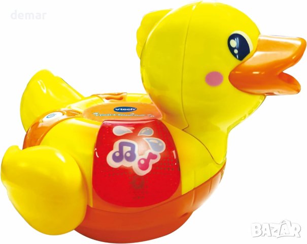 VTech Пате - бебешка сензорна играчка за баня със светлини и музика