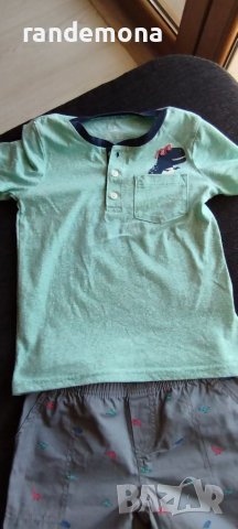 Детски комплект Carter's за момче 4-5 години, снимка 2 - Детски комплекти - 37388905