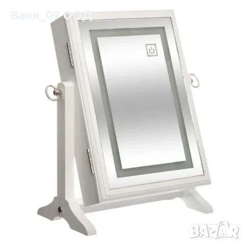 Кутия за бижута с огледало и LED осветление, снимка 2 - Други - 48789728