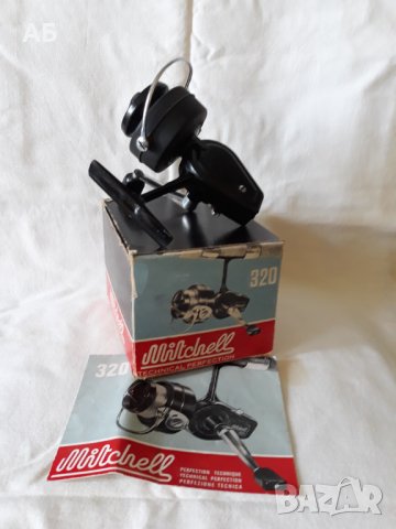 Ретро макара  - Mitchell 320 / France, снимка 5 - Макари - 37426215