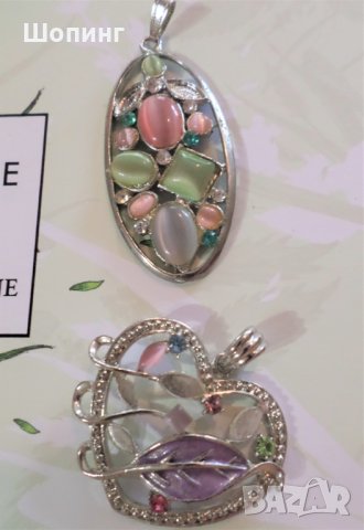 Две красиви колиета (2в1), снимка 4 - Колиета, медальони, синджири - 26266195