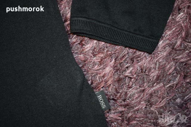 HUGO BOSS коприна / кашмир мъжка блуза Sz XL /  #00626 /, снимка 7 - Блузи - 43398883