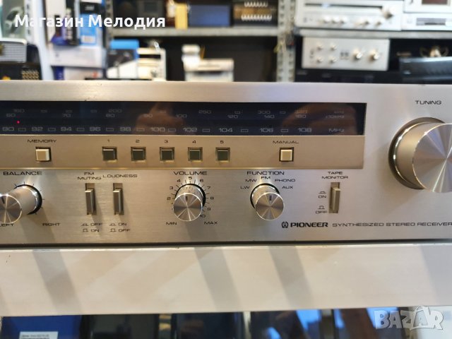 Ресийвър Pioneer SX-600L В отлично техническо и визуално състояние., снимка 5 - Ресийвъри, усилватели, смесителни пултове - 38633677