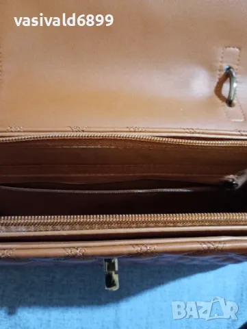 Кафява дамска чанта , снимка 10 - Чанти - 48637180