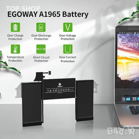 A1932 A2179 резервна батерия за MacBook Air 13 инча EMC 3184 3302, снимка 6 - Батерии за лаптопи - 49731106