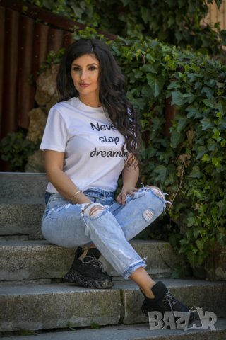 Тениска Милене, снимка 4 - Тениски - 33040086