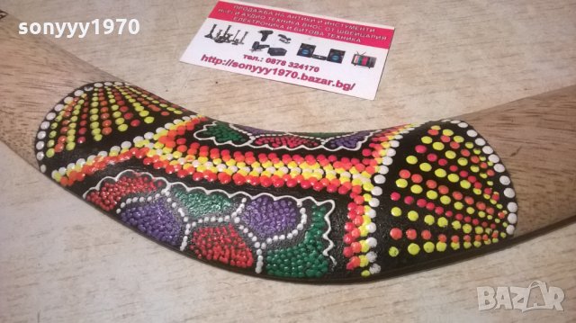 бумеранг-ретро колекция 40х6см-внос швеицария, снимка 2 - Колекции - 28147128