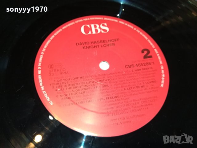 SOLD OUT-DAVID HASSELHOFF-ПЛОЧА 0104231849, снимка 14 - CD дискове - 40218524