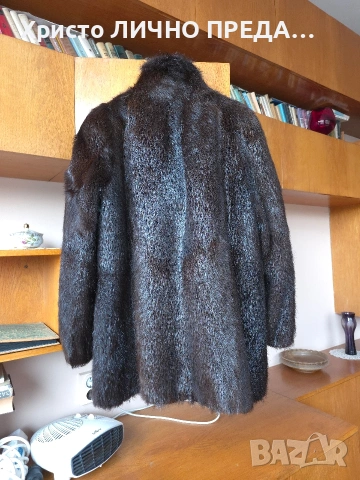 Дамско луксозно палто естествен косъм, снимка 8 - Палта, манта - 53398870