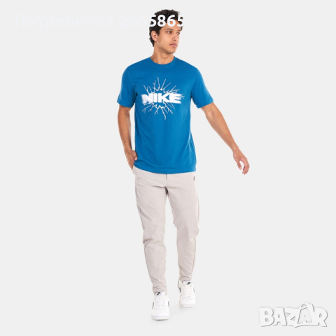 Nike TEE мъжка тениска р.М, снимка 3 - Тениски - 44934897