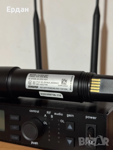 Shure ULXD4 Beta-58a H51, снимка 5 - Микрофони - 52405611