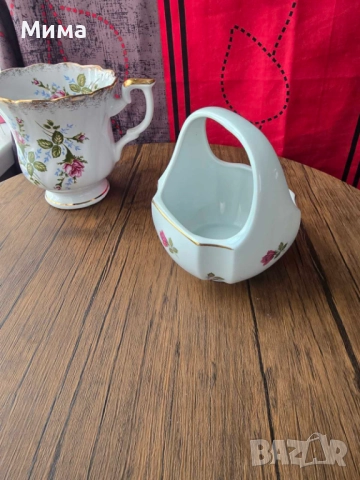 Порцеланова кошничка, снимка 3 - Декорация за дома - 52511909