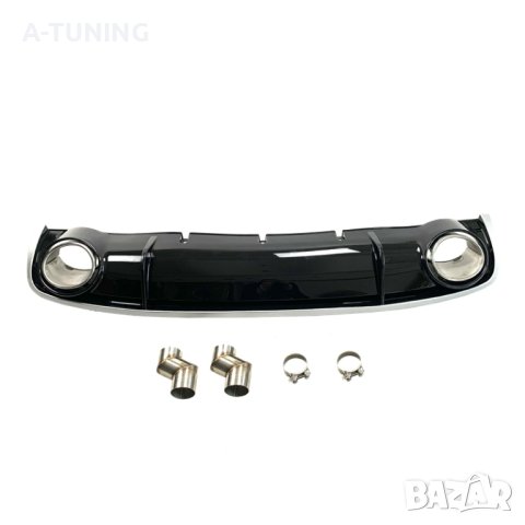 Дифузьор RS4 визия за Ауди А4 B8 PFL, снимка 1