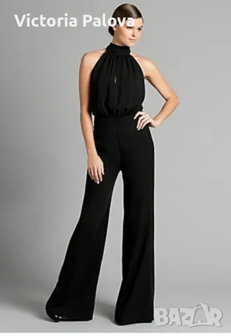 Luxury бутиков гащеризон AGATHA LI 100% гладка коприна, снимка 18 - Гащеризони - 49737174