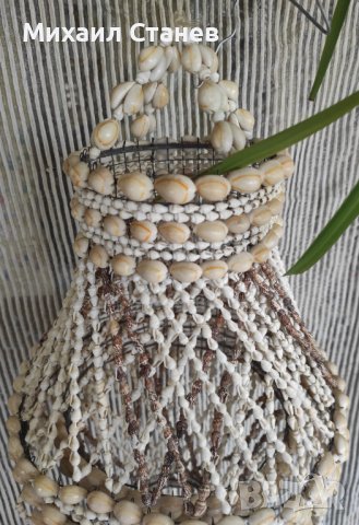 Полилей от черупки на морски ракообразни, снимка 7 - Декорация за дома - 38383453