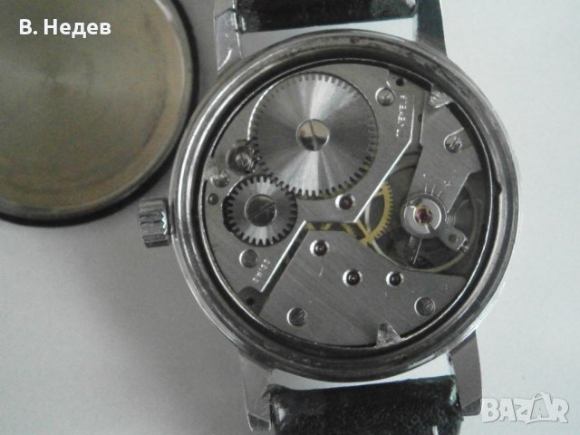 MONVIS, 17 rubis, UT 6325, Wehrmachtswerk! TOP!, снимка 7 - Мъжки - 43799192