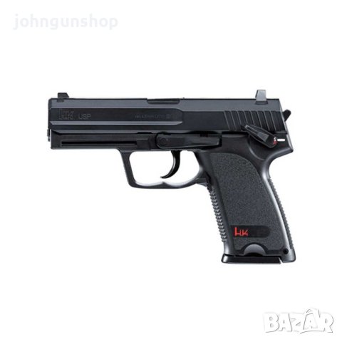 Въздушен пистолет Umarex H&K USP Black 4.5mm CO2 +BBs < 3.0 J, снимка 1 - Въздушно оръжие - 42945277