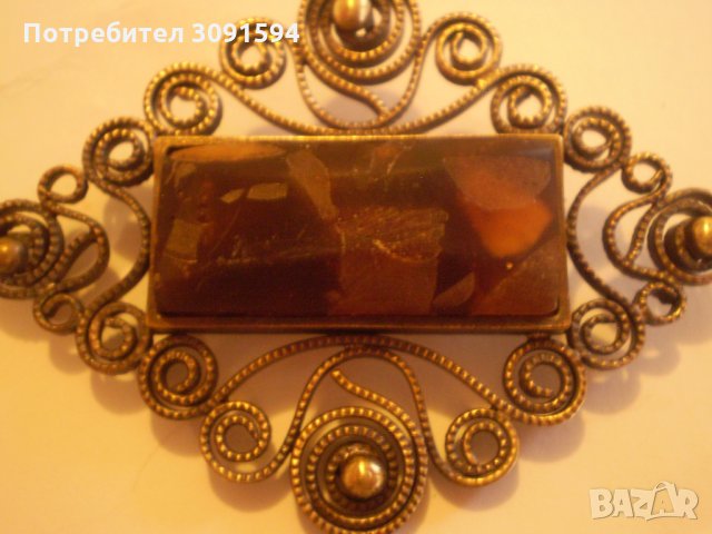 Винтидж Дамска Брошка 