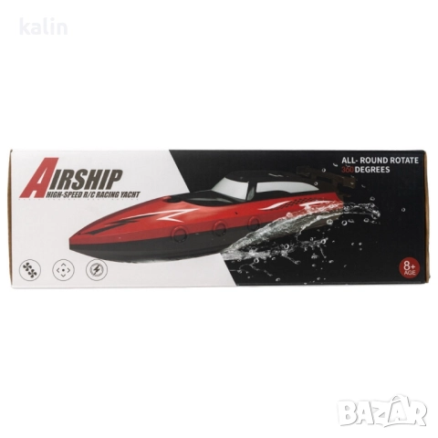 2.4G електрическа високоскоростна лодка с дистанционно управление, снимка 2 - Друга електроника - 51670401