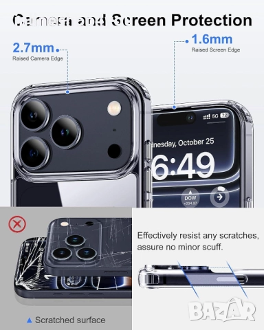 Прозрачен Кейс SPACE CASE за Apple iPhone 17 Pro / Max