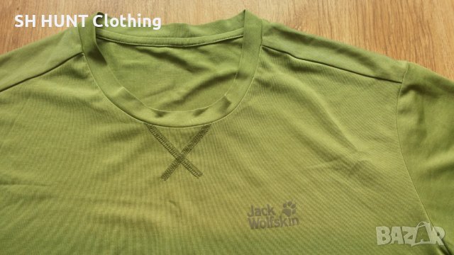 Jack Wolfskin Crosstrail Green T-Shirt 1801671 размер L тениска - 776, снимка 5 - Тениски - 43992177