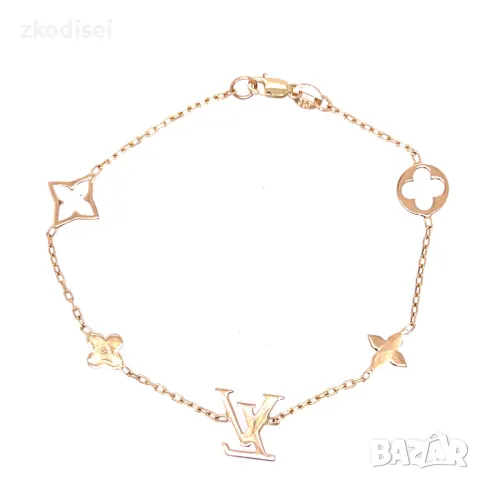 Златна дамска гривна Louis Vuitton 2,40гр. 17,5см. 14кр. проба:585 модел:29617-5