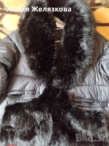 Дамско яке ново ХЛ,обемен пух, снимка 3 - Якета - 52921502