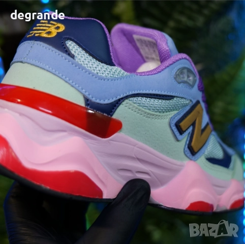 НАМАЛЕНИ Дамски Маратонки New Balance 9060 Цветни, снимка 4 - Маратонки - 51629809