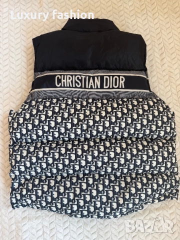 Дамски двулицев елек Dior, снимка 4 - Якета - 52875957