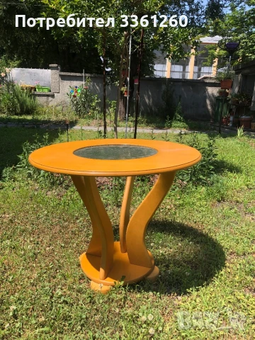 Масичка за тераса , снимка 2 - Градински мебели, декорация  - 50712476