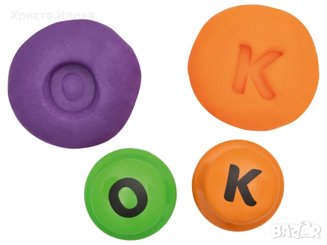 Комплект мек пластелин с аксесоари и печати моделин, снимка 7 - Образователни игри - 50660041