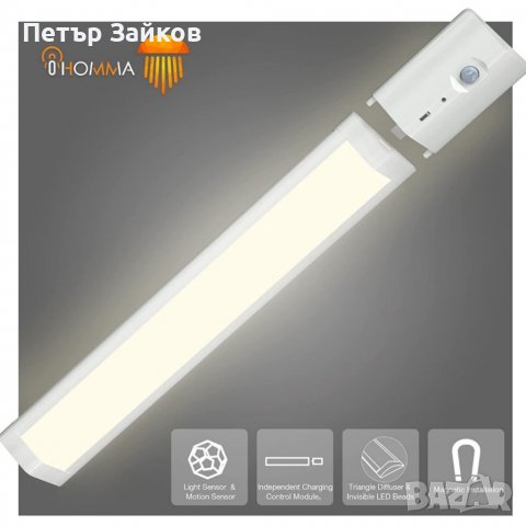 Вътрешни светлини със сензор за движение, снимка 4 - Лед осветление - 39191540