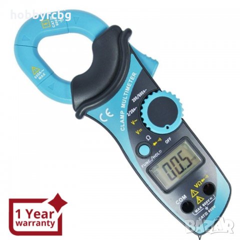 Цифров мултифункционален клемомер с автоматичен обхват за измерв, снимка 1