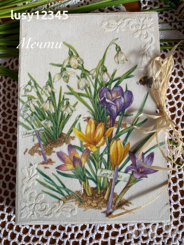 Картичка-Ранна пролет!, снимка 2 - Декорация за дома - 53023904