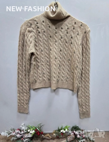 Дамски Пуловери с Камъни ✨