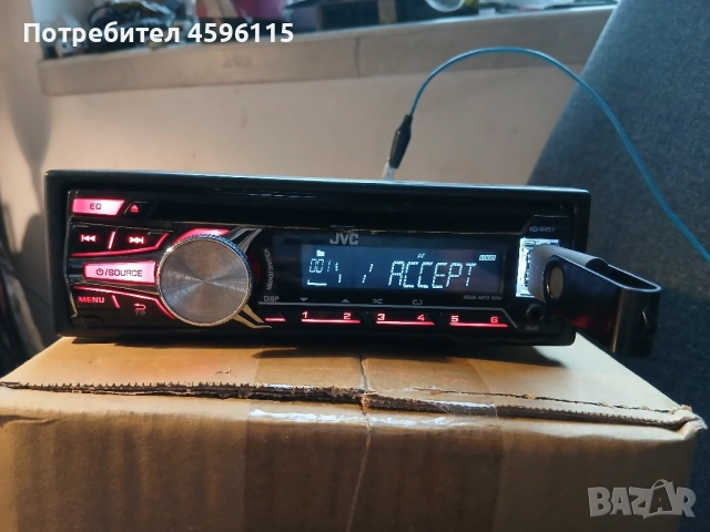 Авто cd USB jvc, снимка 2 - Аксесоари и консумативи - 52348331