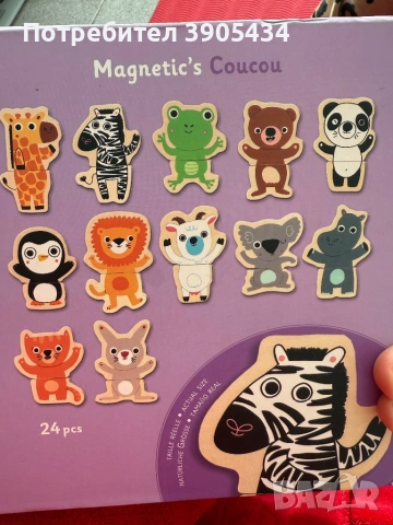 Магнитна кутия 2+, снимка 3 - Образователни игри - 53138342