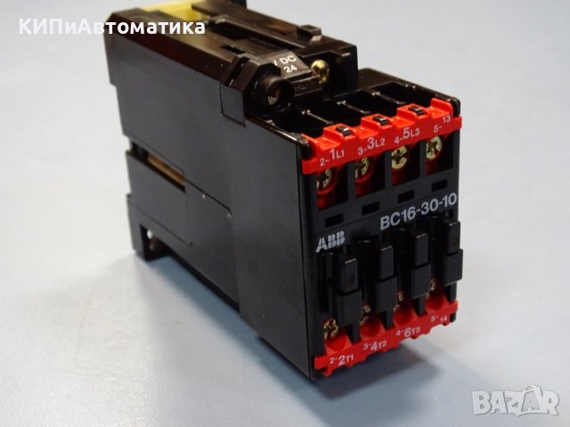 контактор ABB BC16-30-10 24VDC 7.5kW, снимка 5 - Резервни части за машини - 37461323